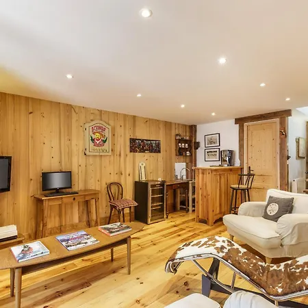 Chalet Ferme D Aristide - 160m2 Calme Sauna Vue Bus Train 250m Chamonix